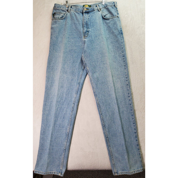 Caela's Jeans Mens Size 40 Light Blue Denim 100% Cotton Medium Wash Straight Leg - Picture 1 of 10